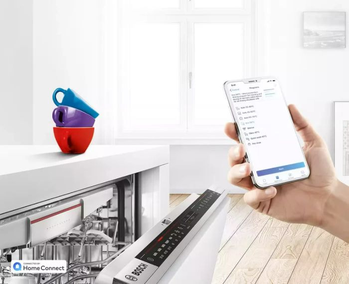 Máy rửa bát Bosch SMS4ECI14E serie 4 hé cửa nhập khẩu Đức