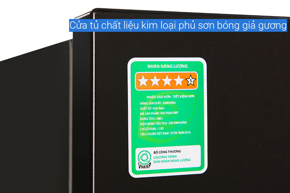 Tủ lạnh Samsung Inverter 280 lít RB27N4010BY/SV