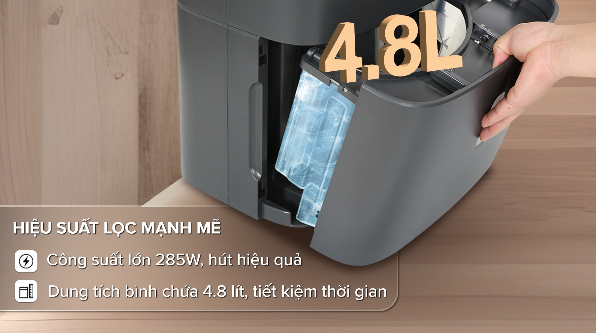 Máy hút ẩm Electrolux EDH12TRBD2