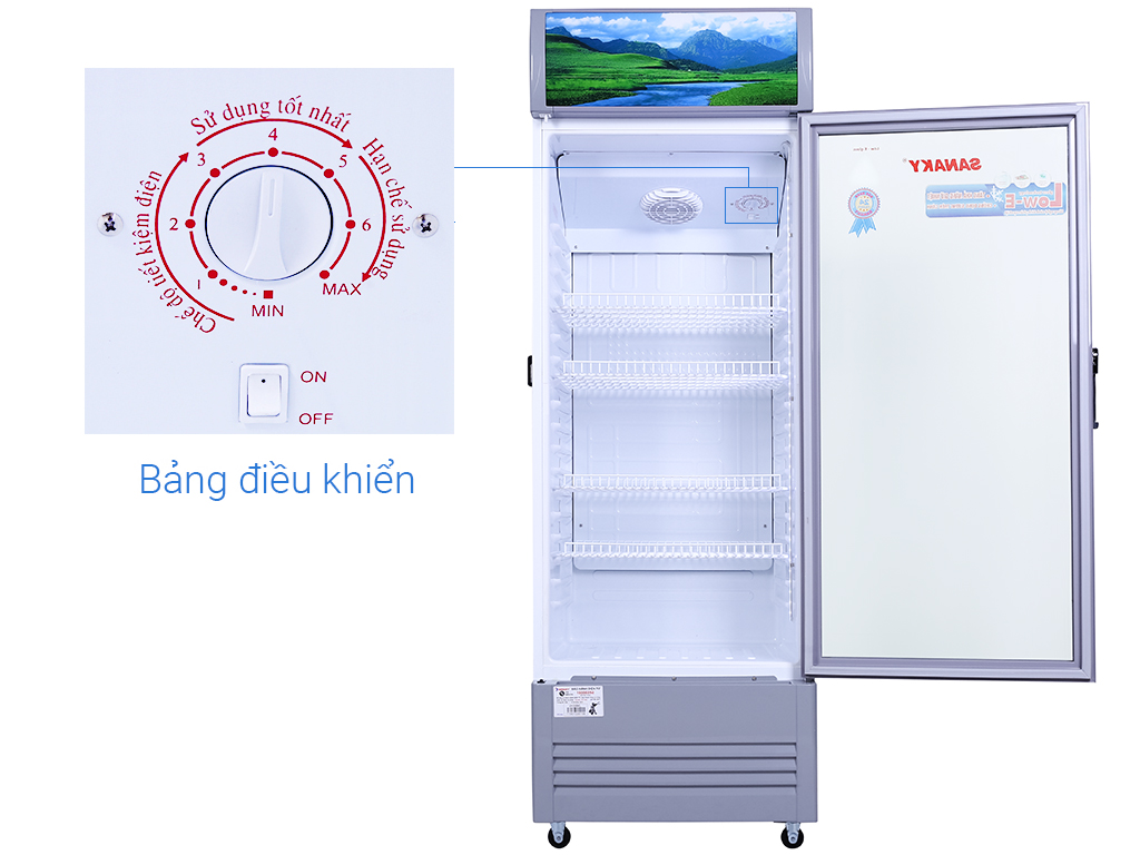 Tủ mát Sanaky 290 lít TM.VH358KL