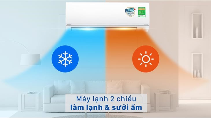 Điều hòa Panasonic Inverter CU/CS-PU12AKH-8 - 2 Chiều đáng mua nhất.