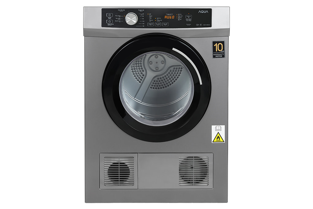 Máy sấy Aqua AQH-V800H.SS 8kg thông hơi