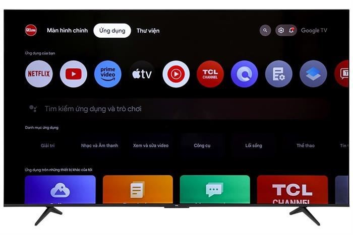 Google Tivi QLED TCL 4K 85 inch 85C69B