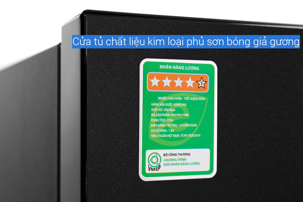 Tủ lạnh Samsung Inverter 276 lít RB27N4170BU/SV