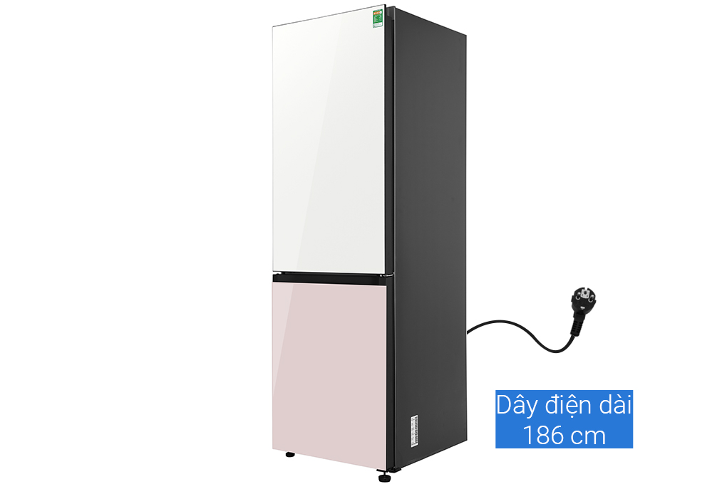 Tủ lạnh Samsung Inverter 339 lít Bespoke RB33T307055/SV