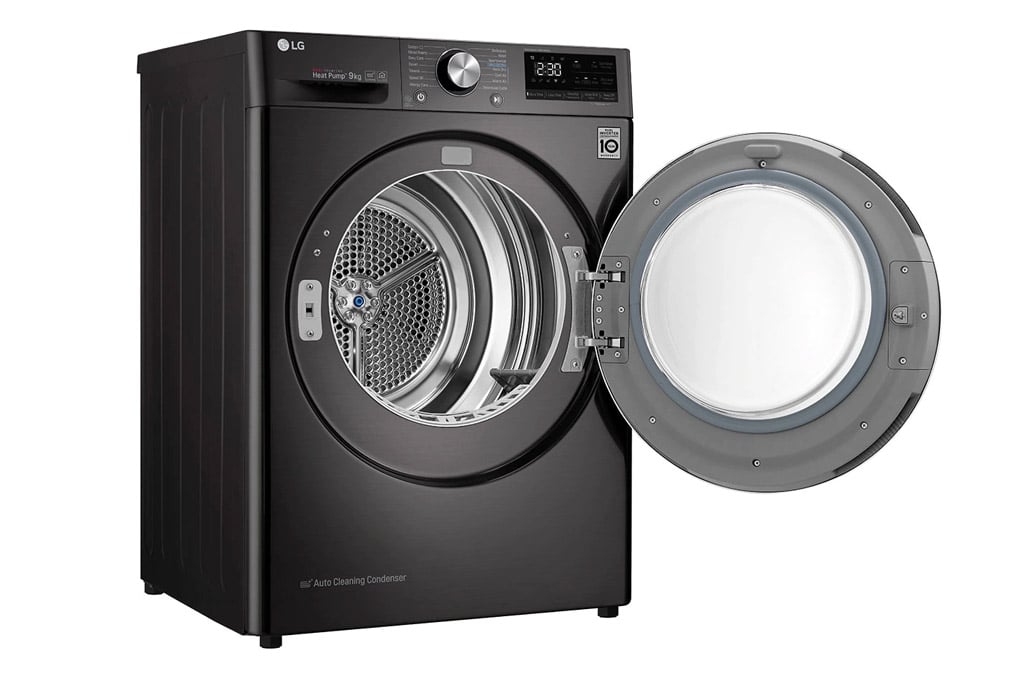 Máy sấy bơm nhiệt LG 9 kg DVHP09B