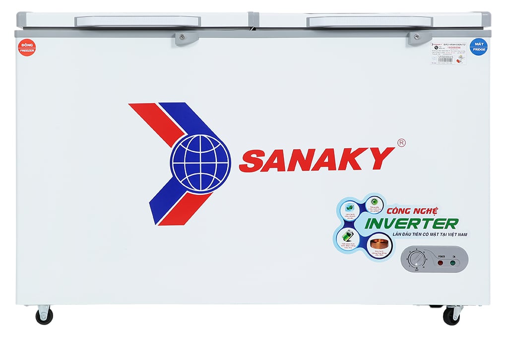 Tủ đông Sanaky Inverter 365 Lít VH-5699W3