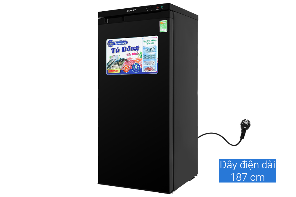 Tủ đông Sanaky Inverter 150 lít VH180VD3