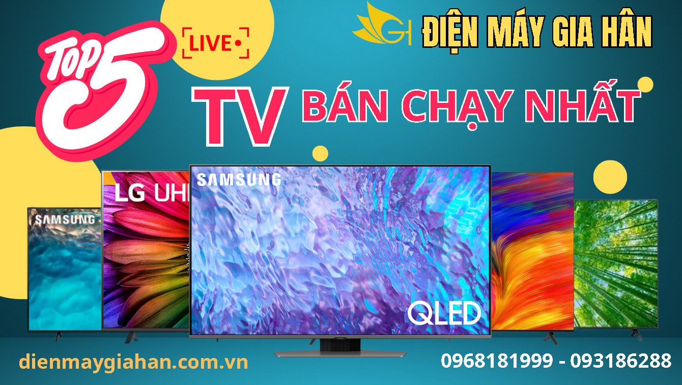 5 mẫu TV đáng mua cho tết 2024  - nên xem ngay